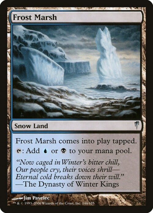 Frost Marsh Card Front