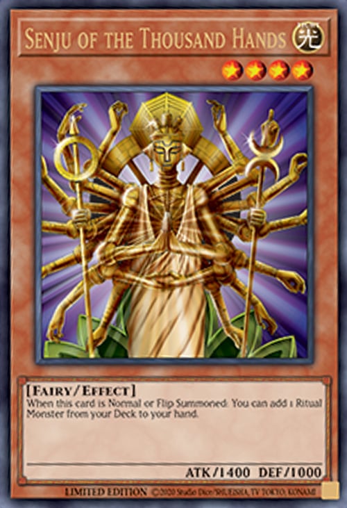 Senju of the Thousand Hands Card Front