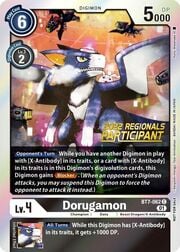 Dorugamon · 2022 Regionals | Participant BT7-062p