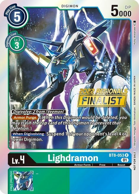 Lighdramon Card Front