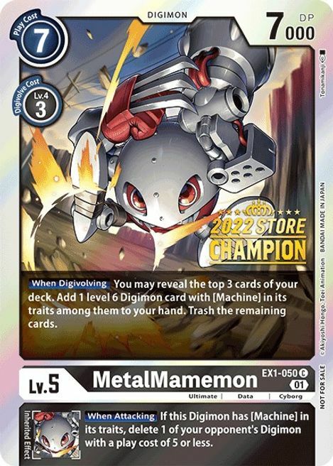 MetalMamemon Card Front