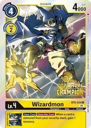 Wizardmon · 2022 Regionals | Champion BT6-034c