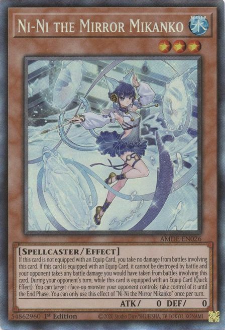 Ni-Ni the Mirror Mikanko Card Front