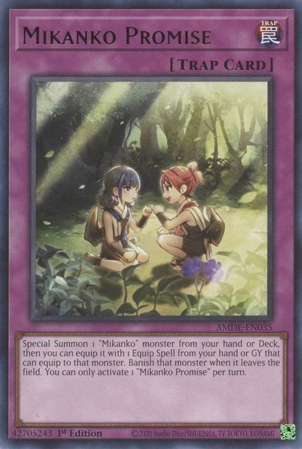 Promessa Mikanko Card Front