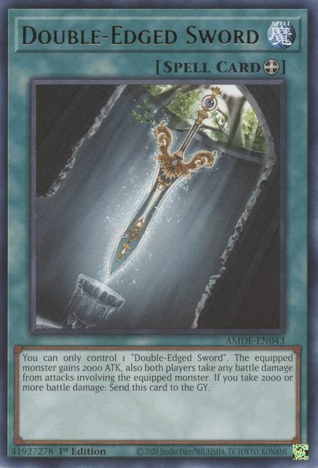 Double-Edged Sword Card Front