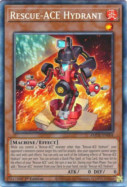 Rescue-ACE Hydrant Card Front