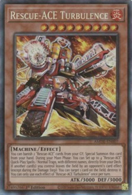 Rescue-ACE Turbulence Card Front