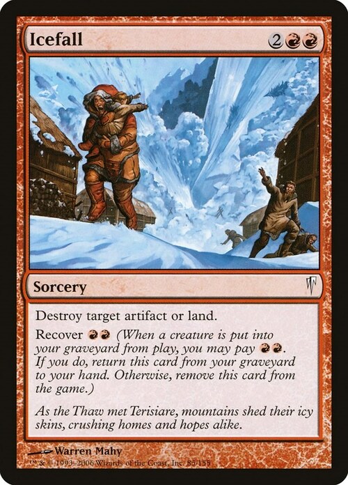 Icefall Card Front