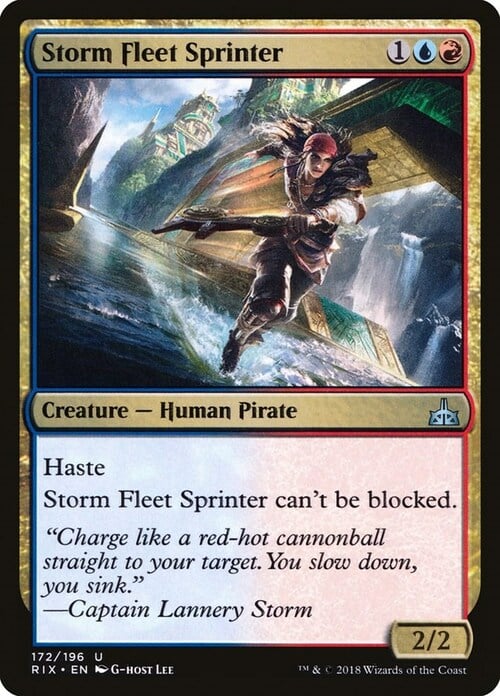 Storm Fleet Sprinter Card Front