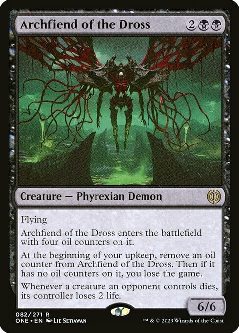 Archfiend of the Dross Card Front