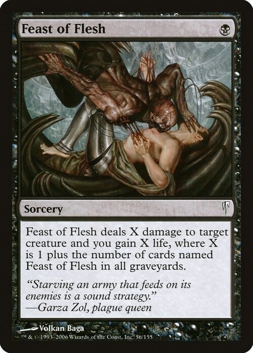 Feast of Flesh Card Front