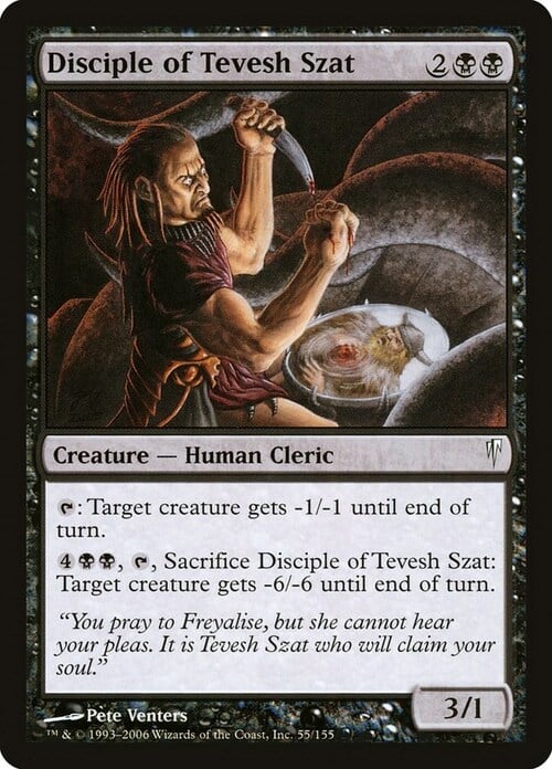 Disciple of Tevesh Szat Card Front
