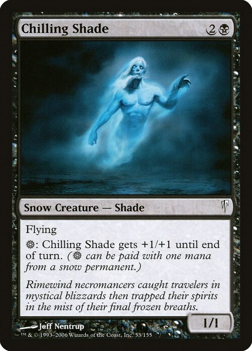 Chilling Shade Card Front