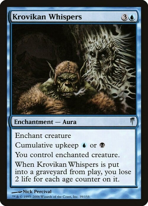Krovikan Whispers Card Front