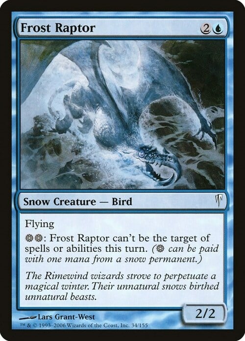 Frost Raptor Card Front