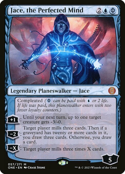 Jace, la Mente Perfezionata Card Front
