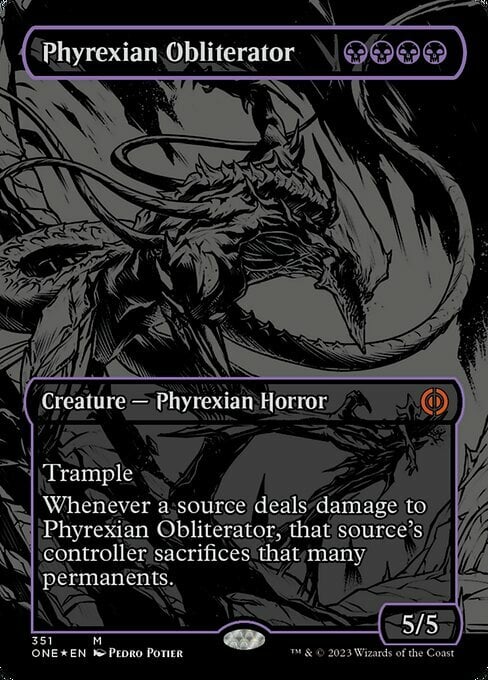 Phyrexian Obliterator Card Front