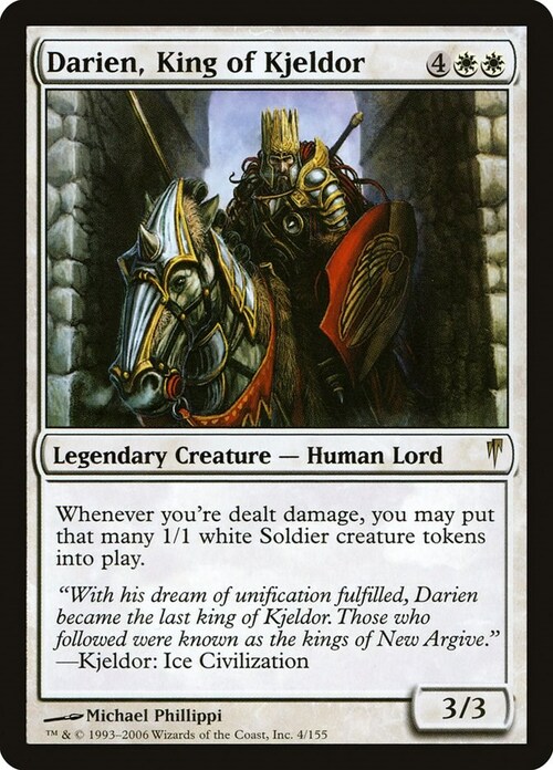 Darien, Re di Kjeldor Card Front