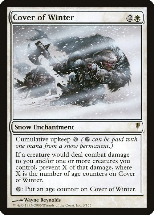 Favore dell'Inverno Card Front