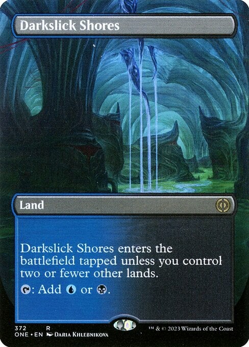 Darkslick Shores Card Front