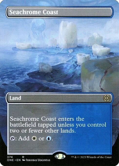 Seachrome Coast Card Front