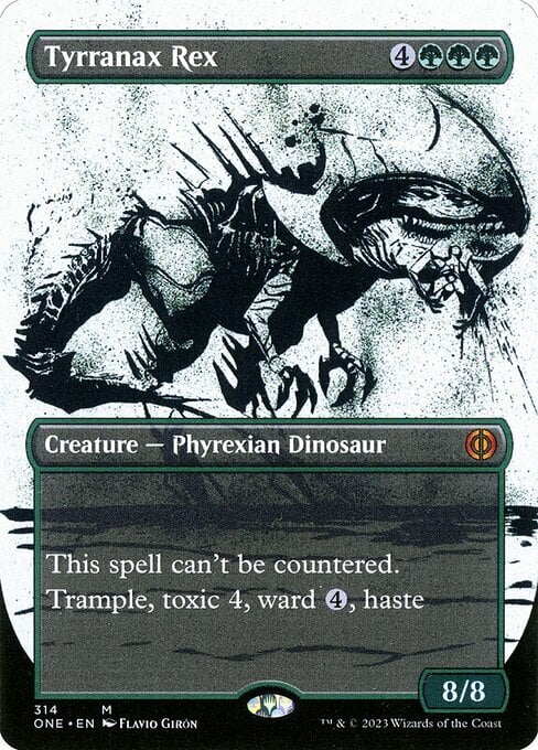 Tyrranax Rex Card Front