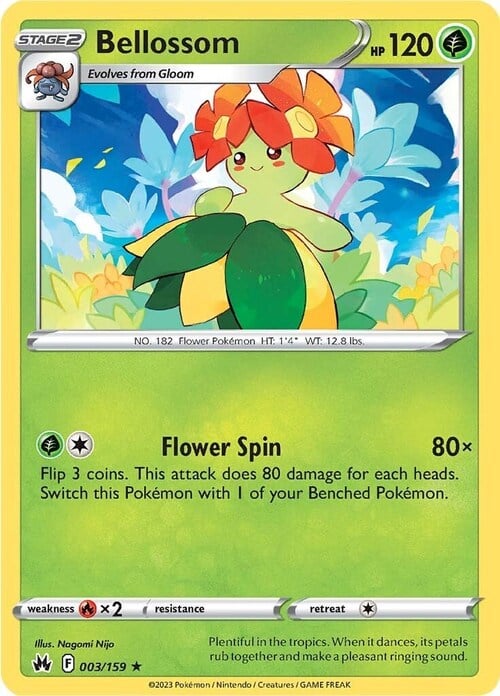 Bellossom Card Front