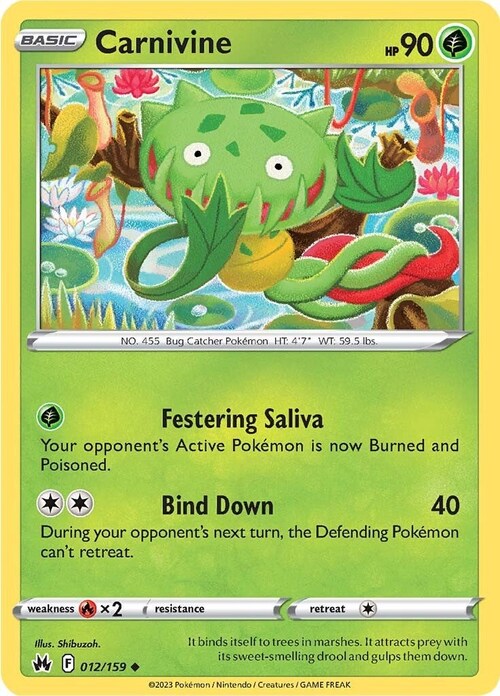 Carnivine Card Front
