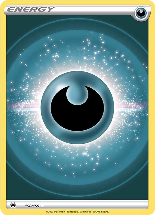 Darkness Energy Card Front
