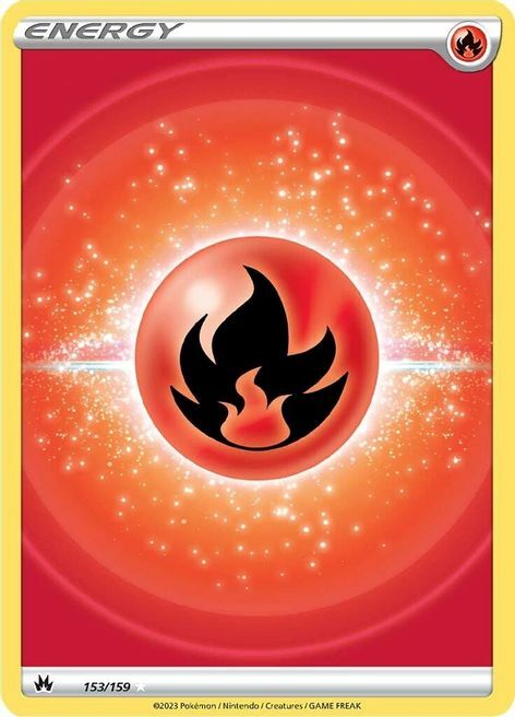 Fire Energy Card Front
