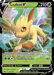 Leafeon V [Leaf Guard | Slashing Strike]