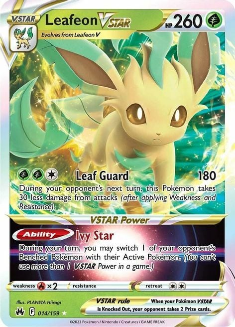 Leafeon V ASTRO [Leaf Guard | Ivy Star] Card Front