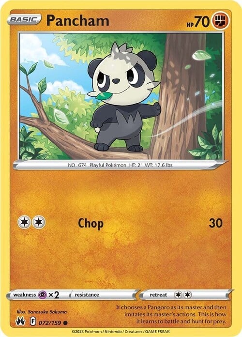 Pancham Card Front