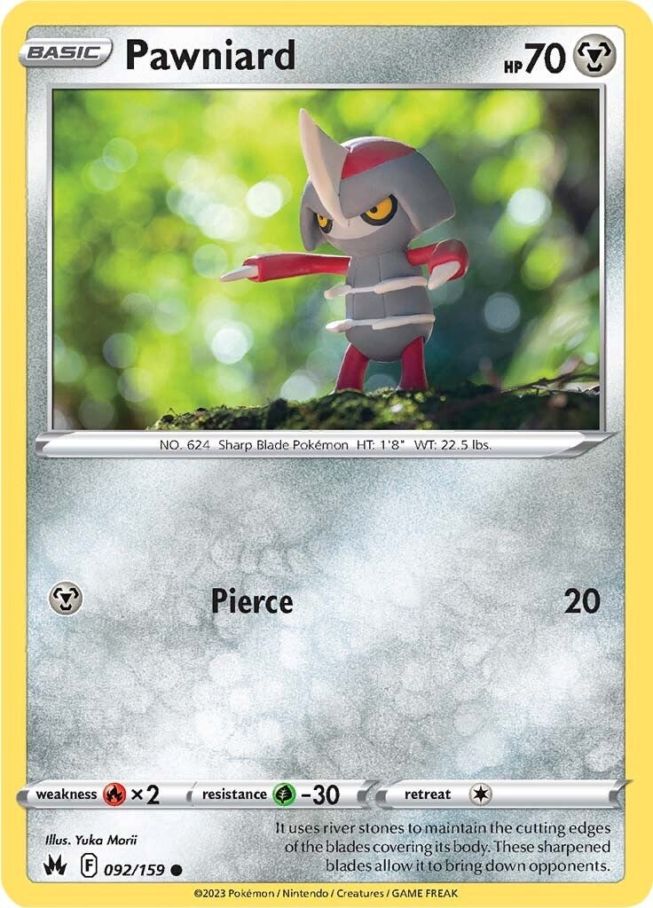 pawniard pokemon card price - (63/114) Placeholder Image Provided Pawniard Crown Zenith | Pokmon