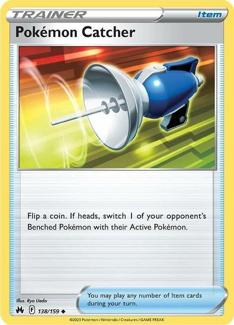 Pokémon Catcher Card Front