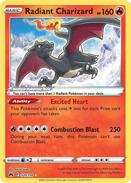 Charizard Lucente Card Front