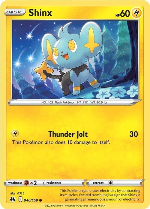Shinx Card Front
