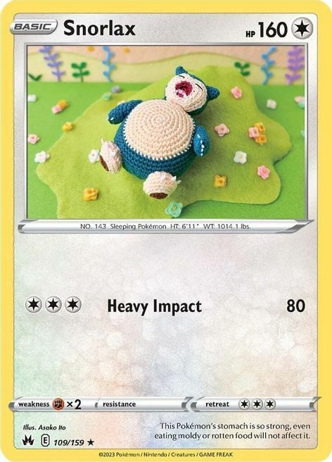 Snorlax Card Front