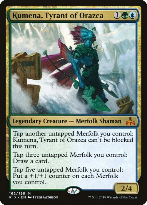 Kumena, Tyrant of Orazca Card Front