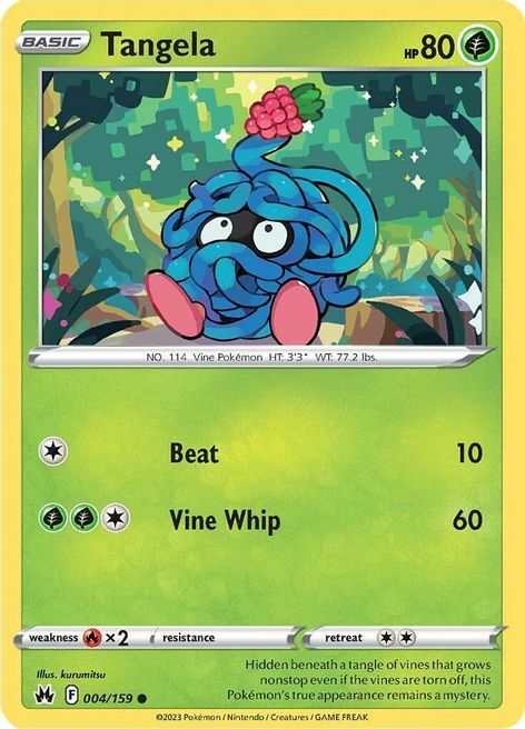 Tangela Card Front