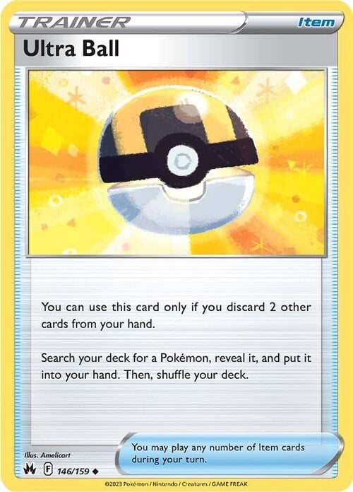 Ultra Ball Card Front