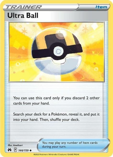 Ultra Ball Card Front