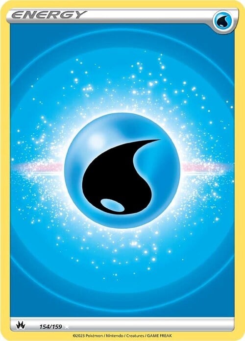 Water Energy Card Front