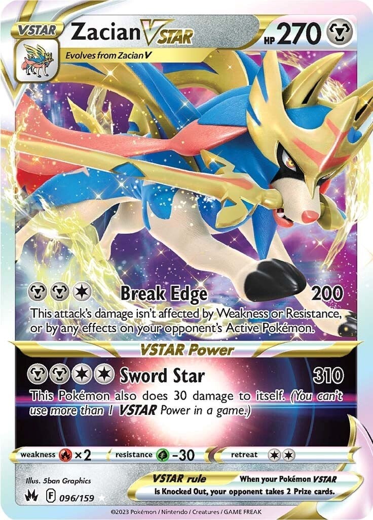 Zacian VSTAR Crown Zenith | Pokmon | CardTrader