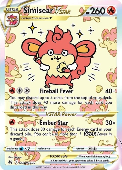 Simisear V ASTRO Card Front