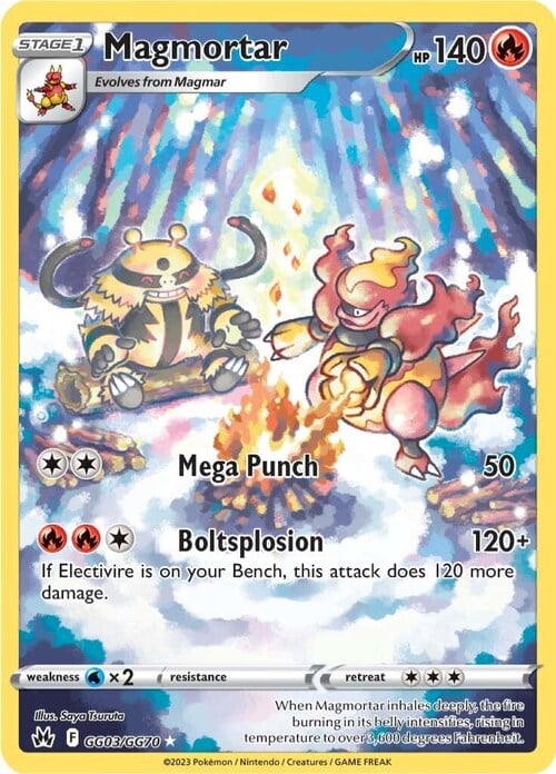 Magmortar Card Front