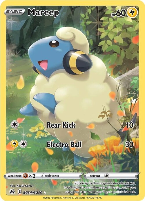 Mareep Card Front