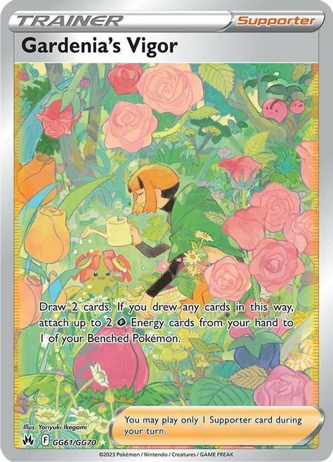 Gardenia's Vigor Card Front