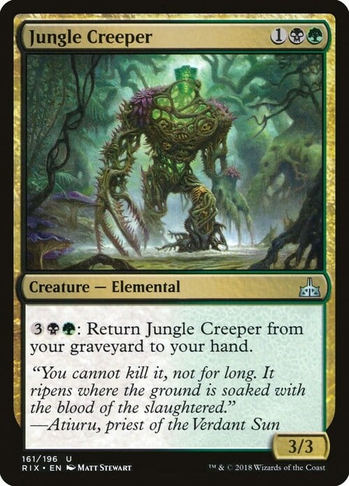Jungle Creeper Card Front