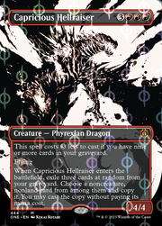 Capricious Hellraiser · Step-and-Compleat Foil 444